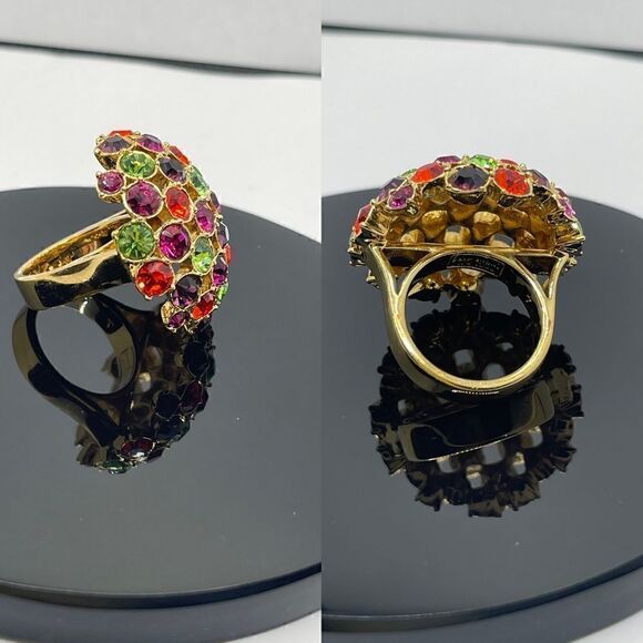 KATE SPADE ring gold tone size 7 - Picture 1 of 13